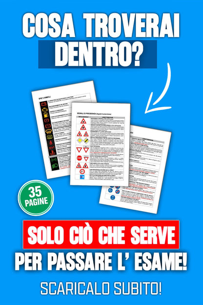 🔥 Riassunto Patente Facile